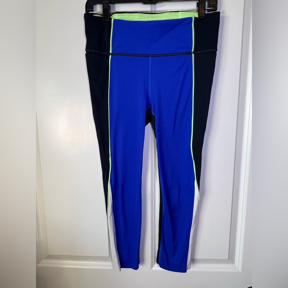 Athleta Velocity Colorblock Capri Leggings - Picture 4 of 11